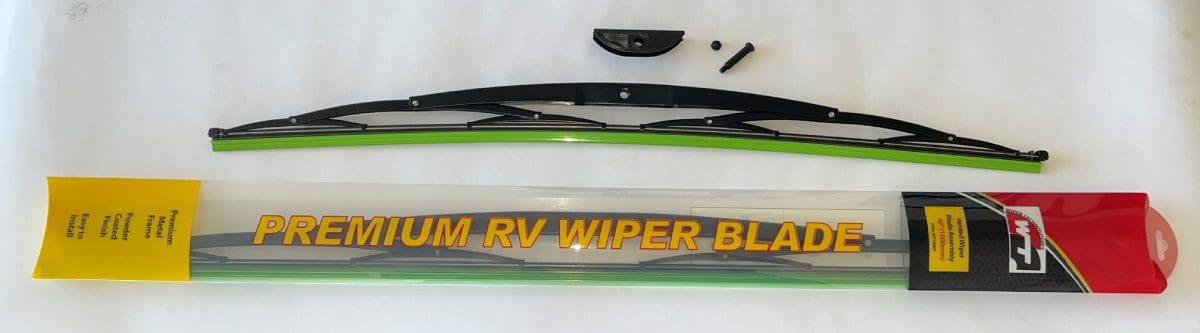 A picture of the windshield wiper blade.